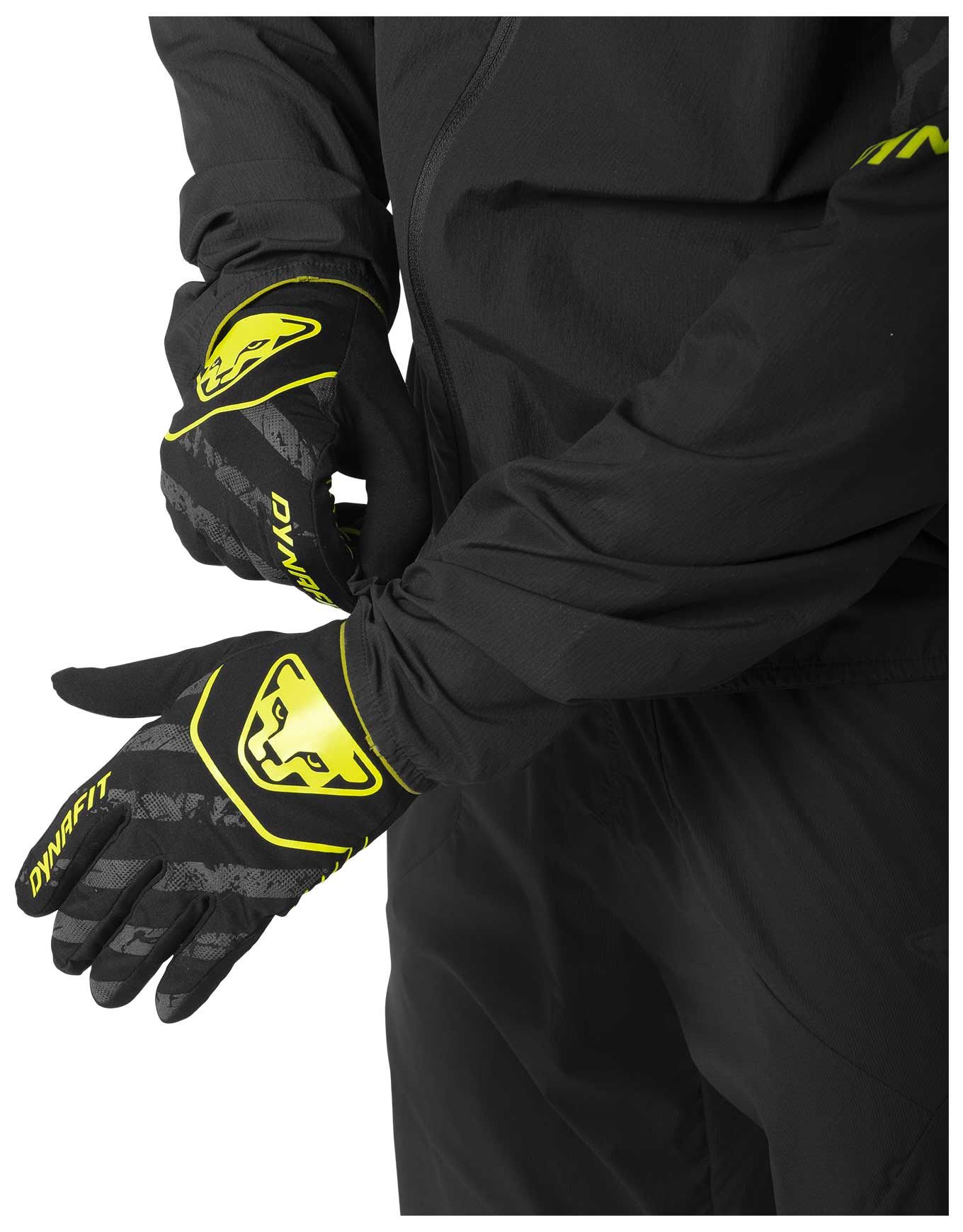 Trail Reflective Gloves Black Out Pink – Image 3