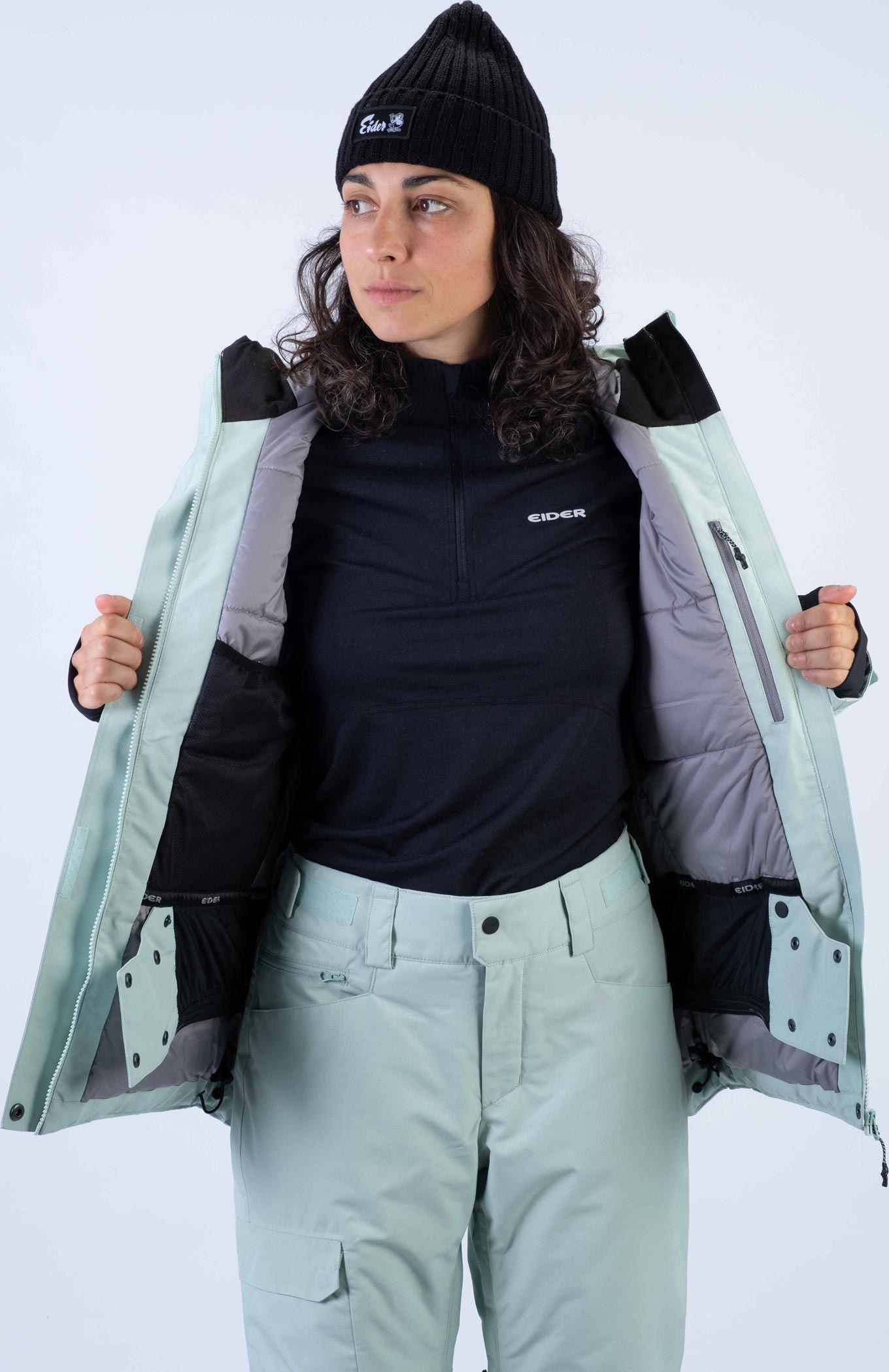 W Loze 2L Insulated Jkt Aqua Green – Image 6