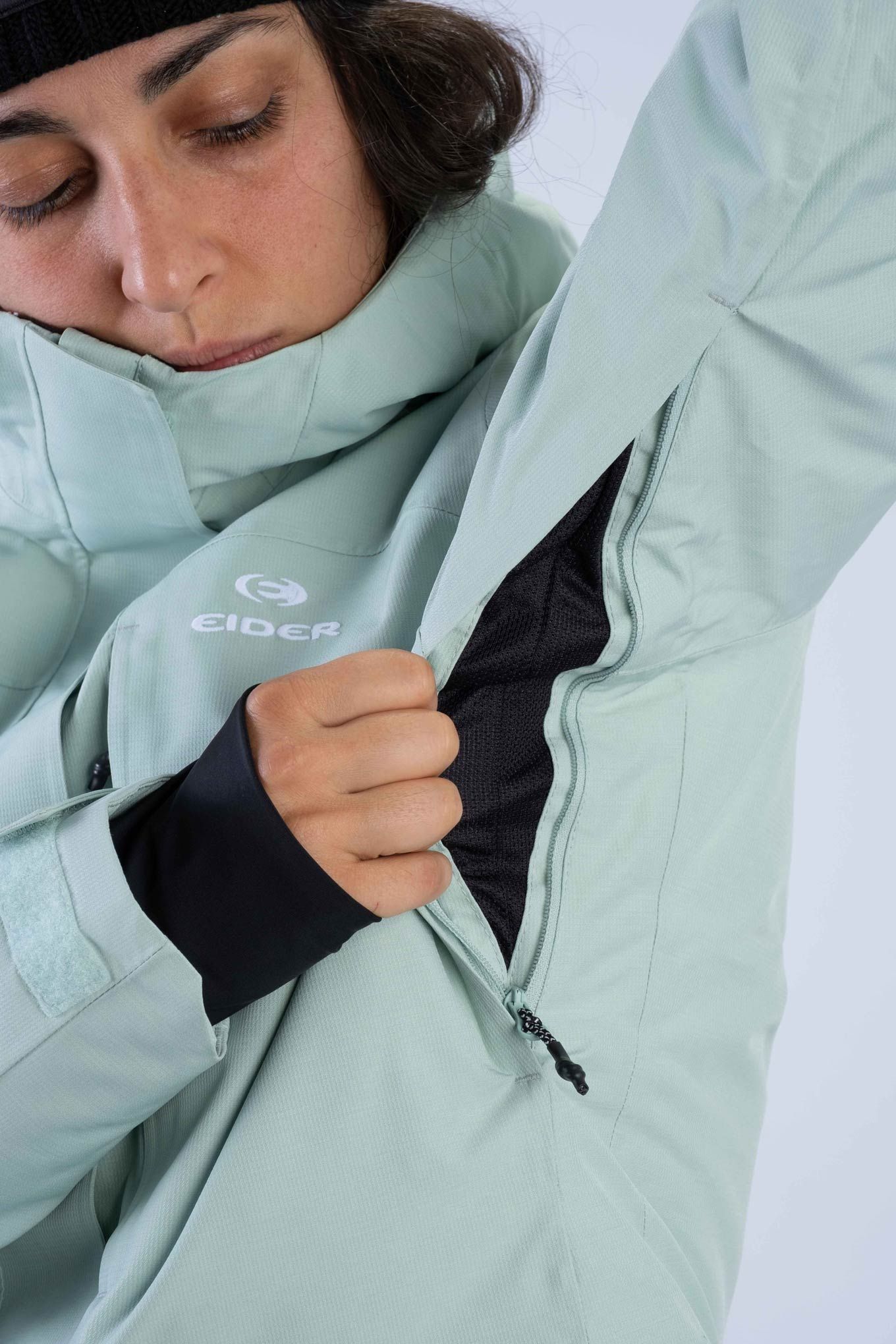 W Loze 2L Insulated Jkt Aqua Green – Image 8