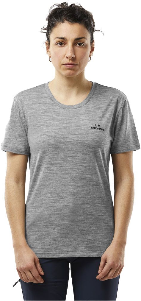 W Merino Path Tech Tee Navy – Image 3