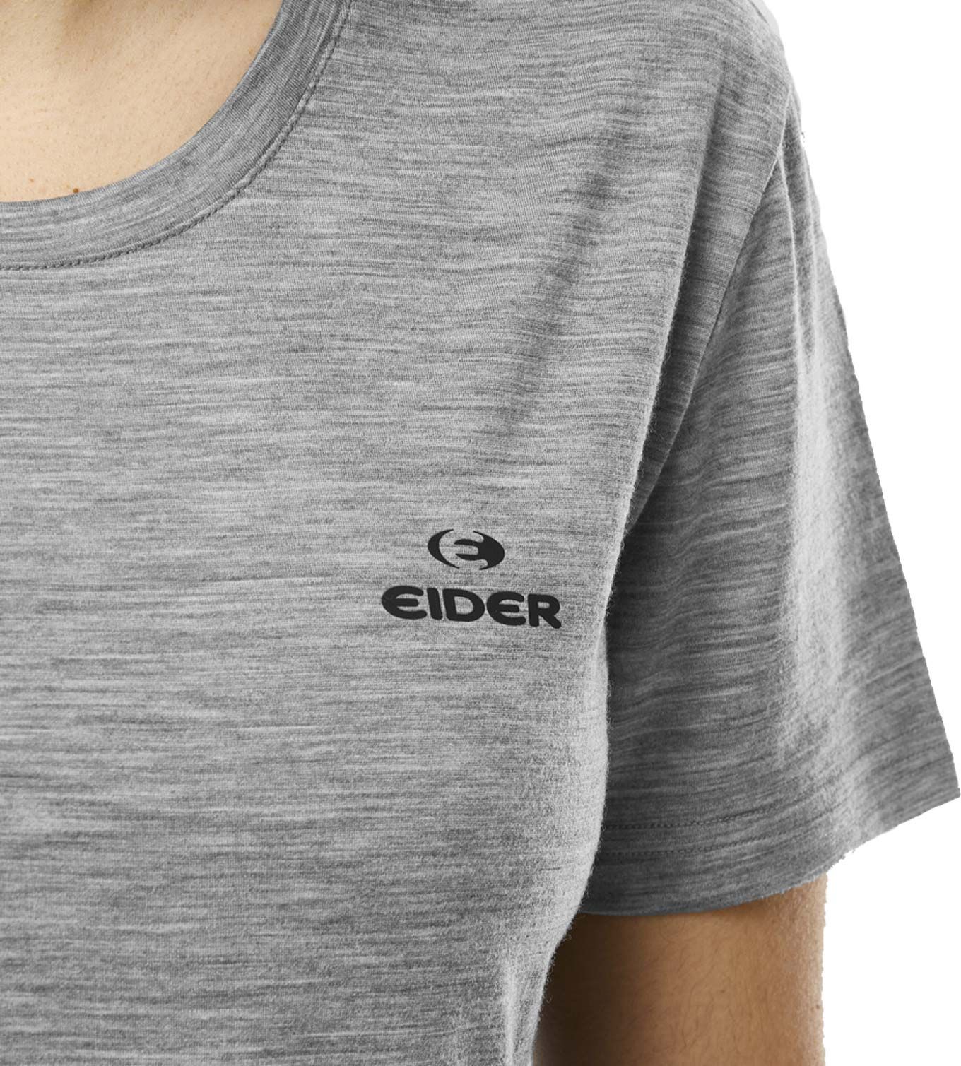 W Merino Path Tech Tee Navy – Image 2