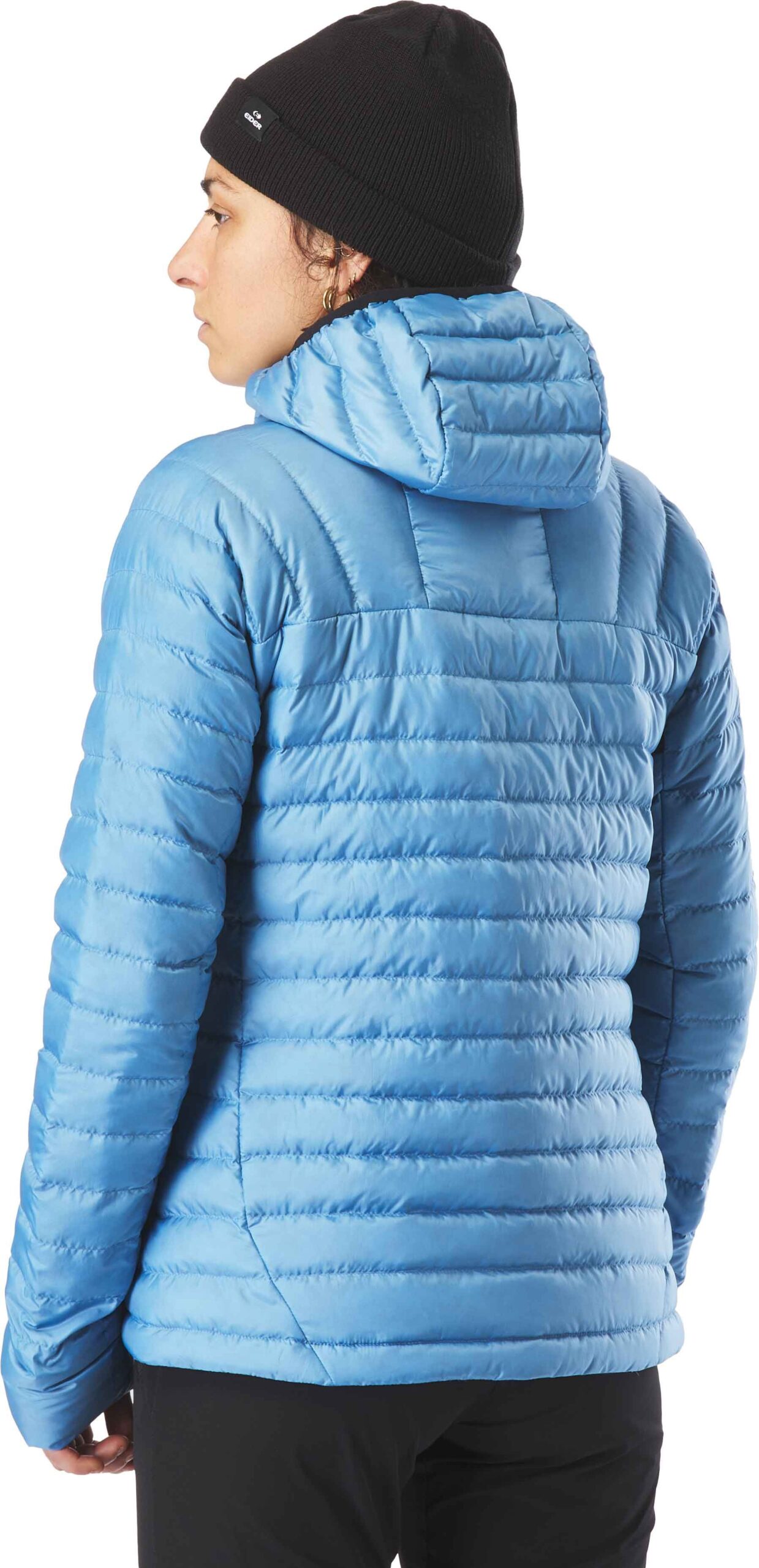 W Buet Micro Down Hood Jkt Khaki – Image 4