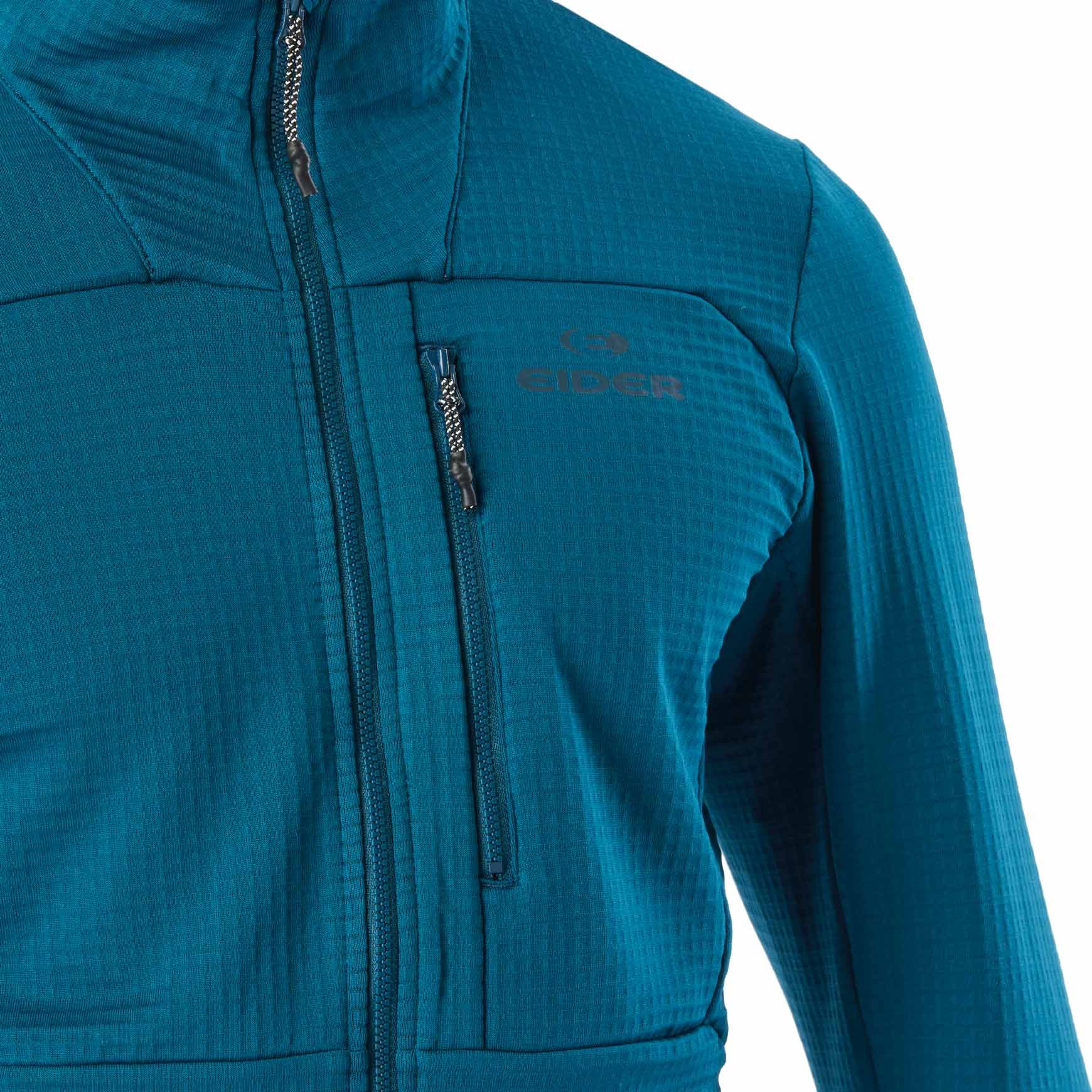 M Thorens Polartec Powergrid Fleece Cobalt Blue