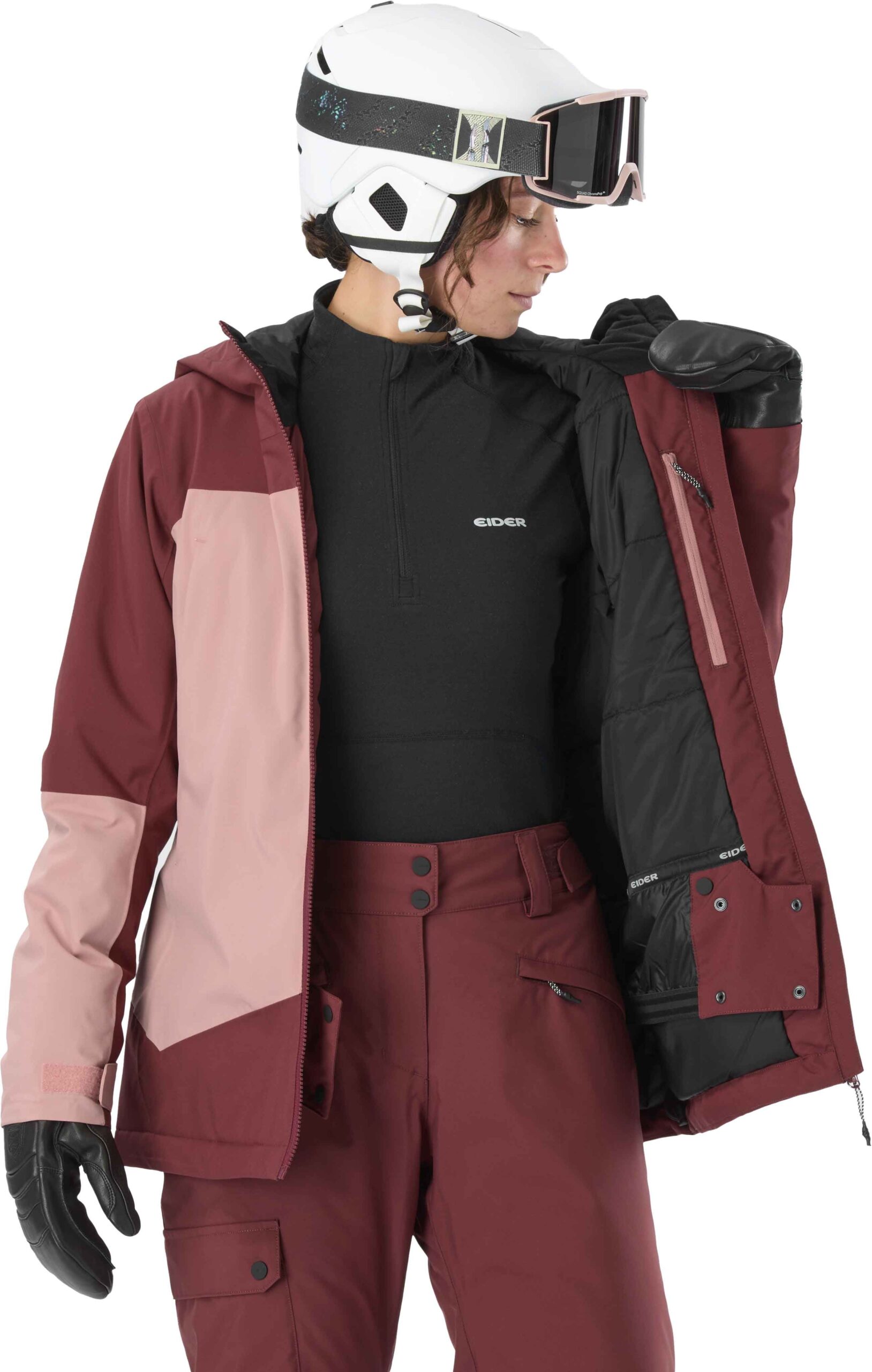 W Arias Insulated Jkt Storm Blue – Image 4