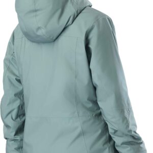 W Becca 2L Insulated Jkt Green Clay