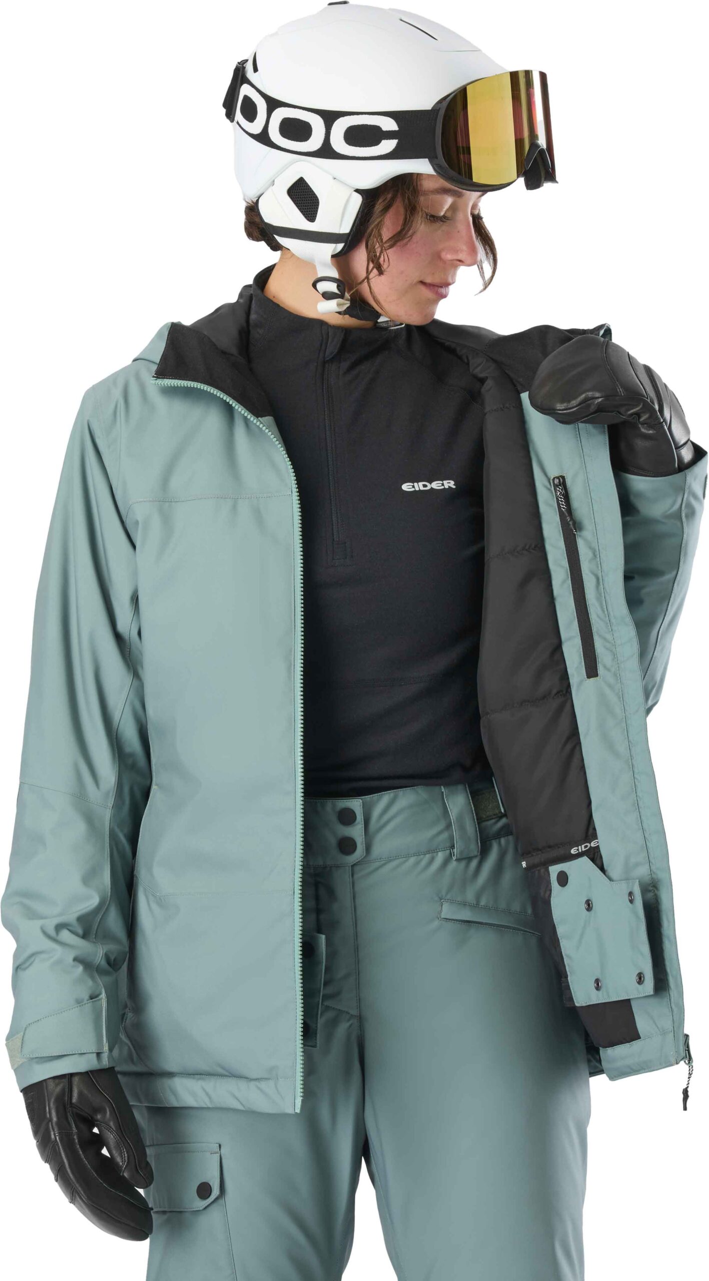 W Becca 2L Insulated Jkt Green Clay – Image 6