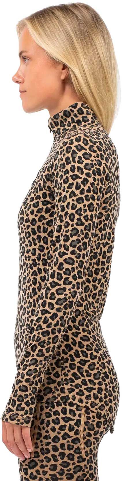 Journey Merino Wool Top Black Leopard – Image 3