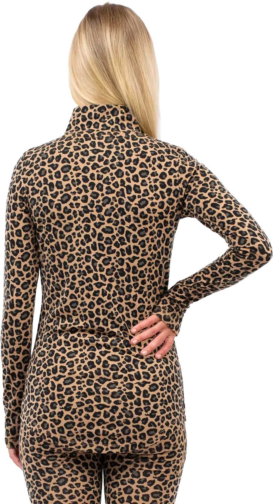 Journey Merino Wool Top Black Leopard – Image 4