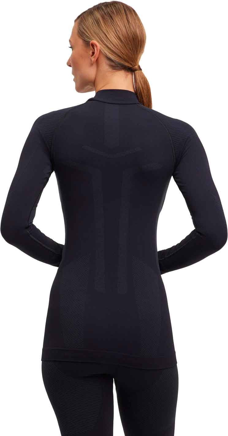 Longsleeved Shirt Warm Turtleneck W Black – Image 3