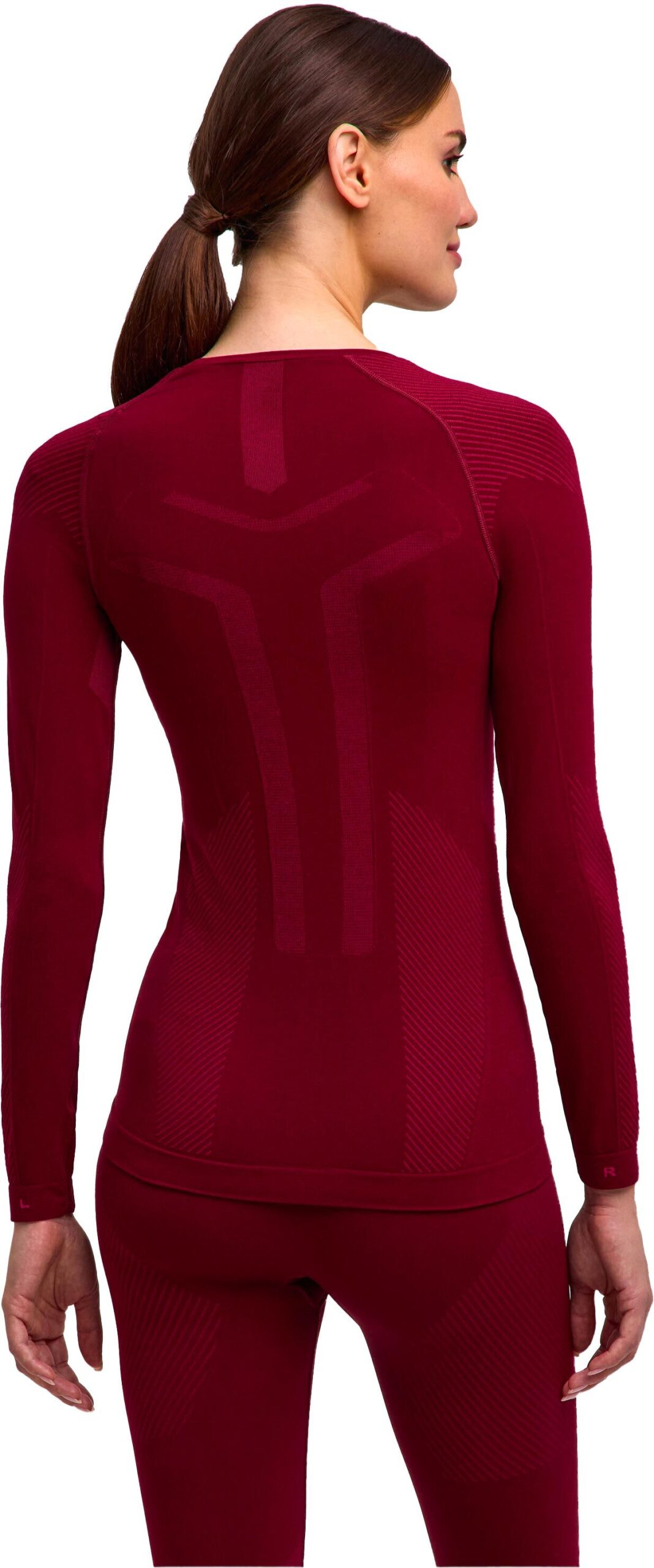 Longsleeved Shirt Warm W Merlot – Image 4