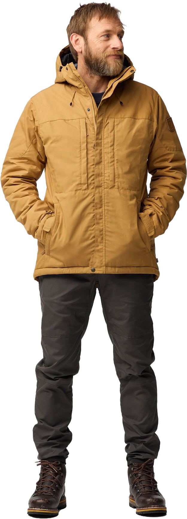 Skogsö Padded Jacket M Black – Image 6