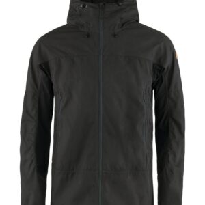 Abisko Lite Trekking Jacket M Dark Grey Black