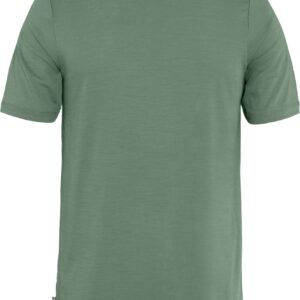 Abisko Wool Logo SS M Patina Green