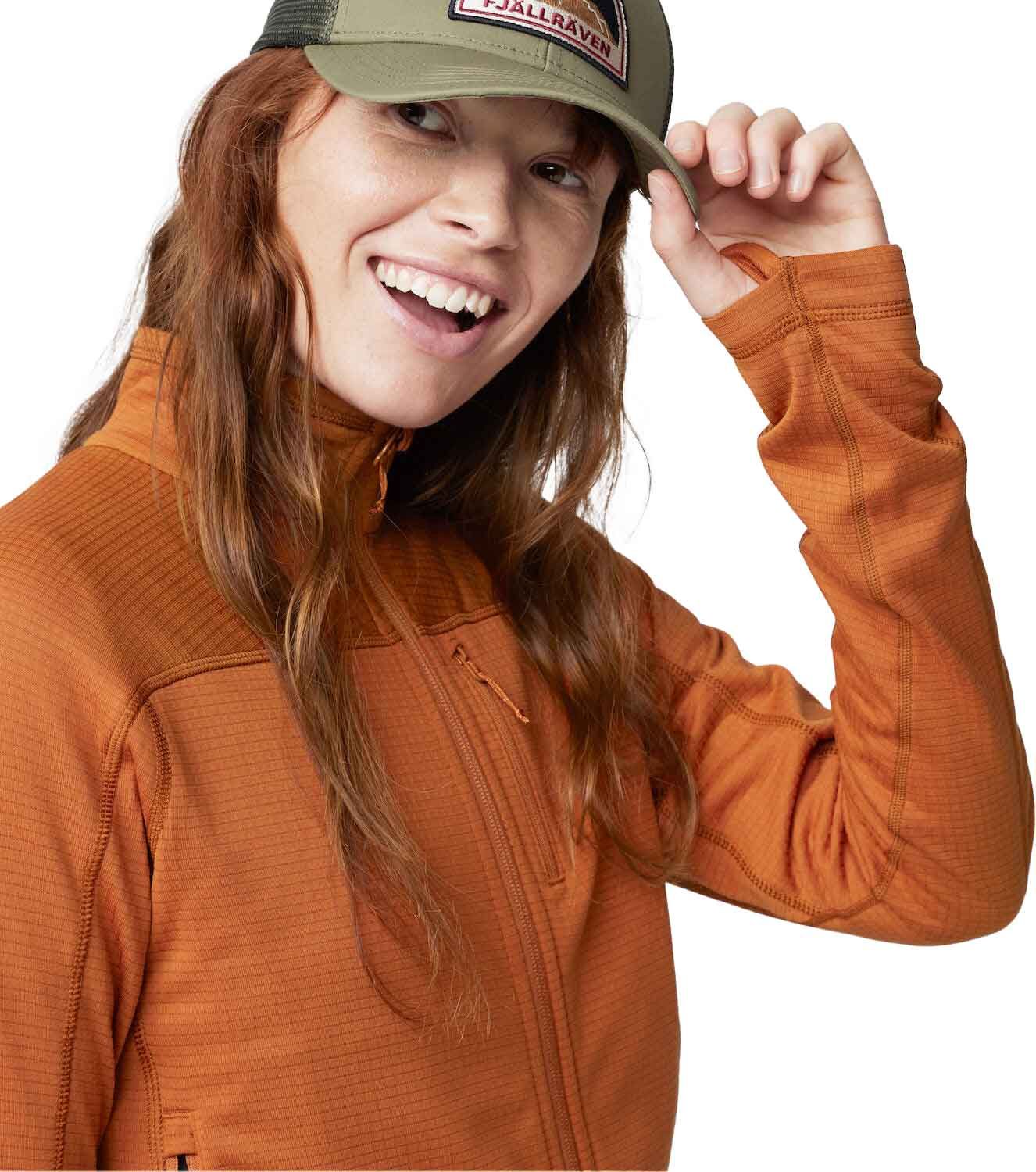 Abisko Lite Fleece Jacket W Chalk Rose – Image 3