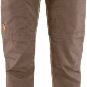 Abisko Midsummer Zip Off Trousers M Fossil Suede Brown