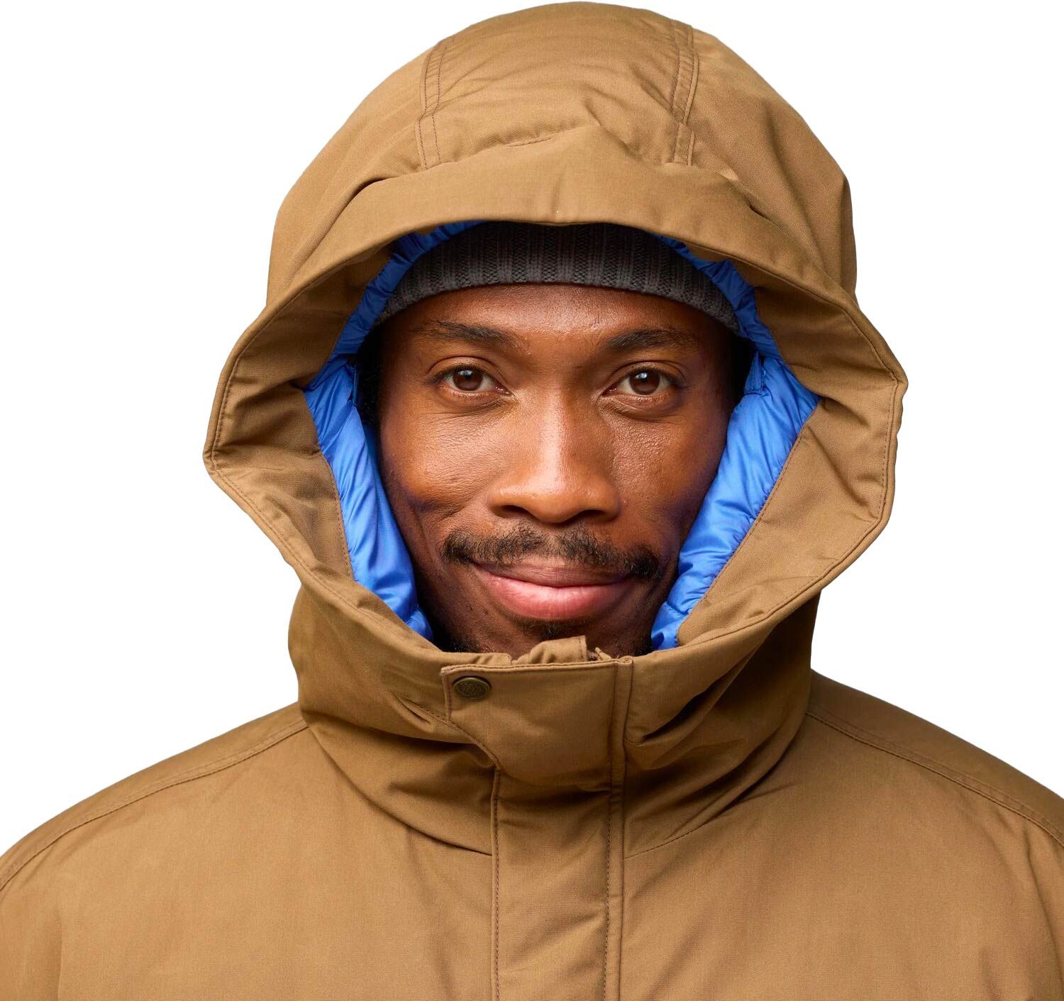 Övik Padded Jacket M Wood Brown – Image 3