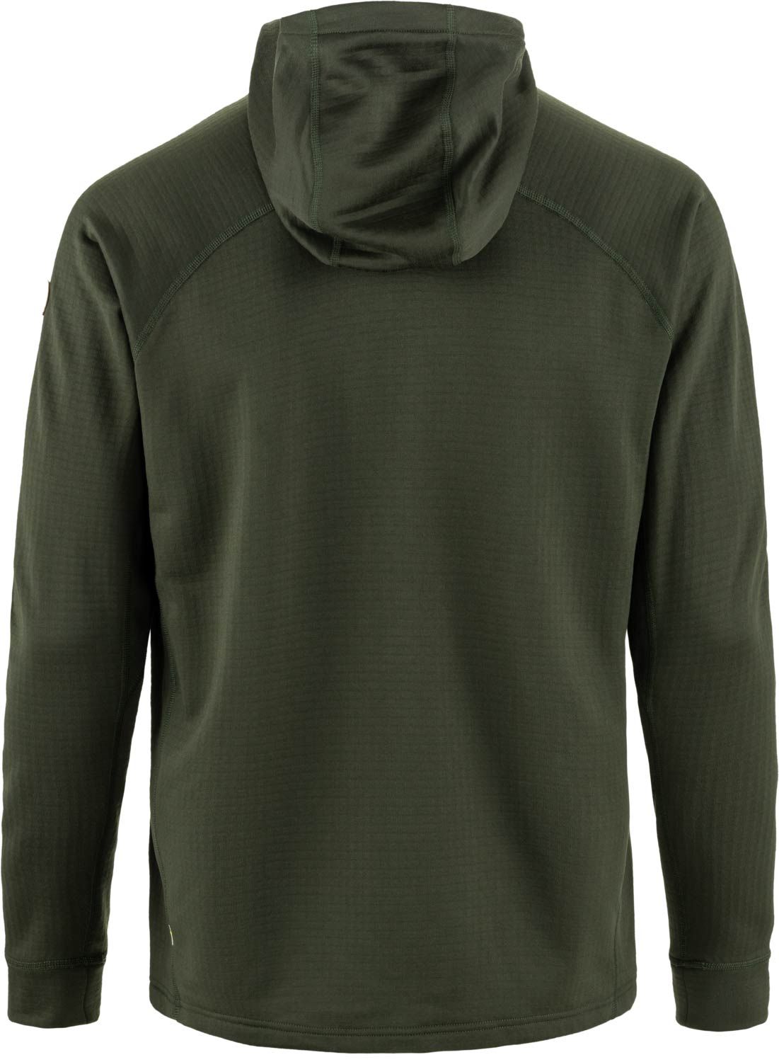 Abisko Grid Fleece Hoodie M Deep Forest – Image 7