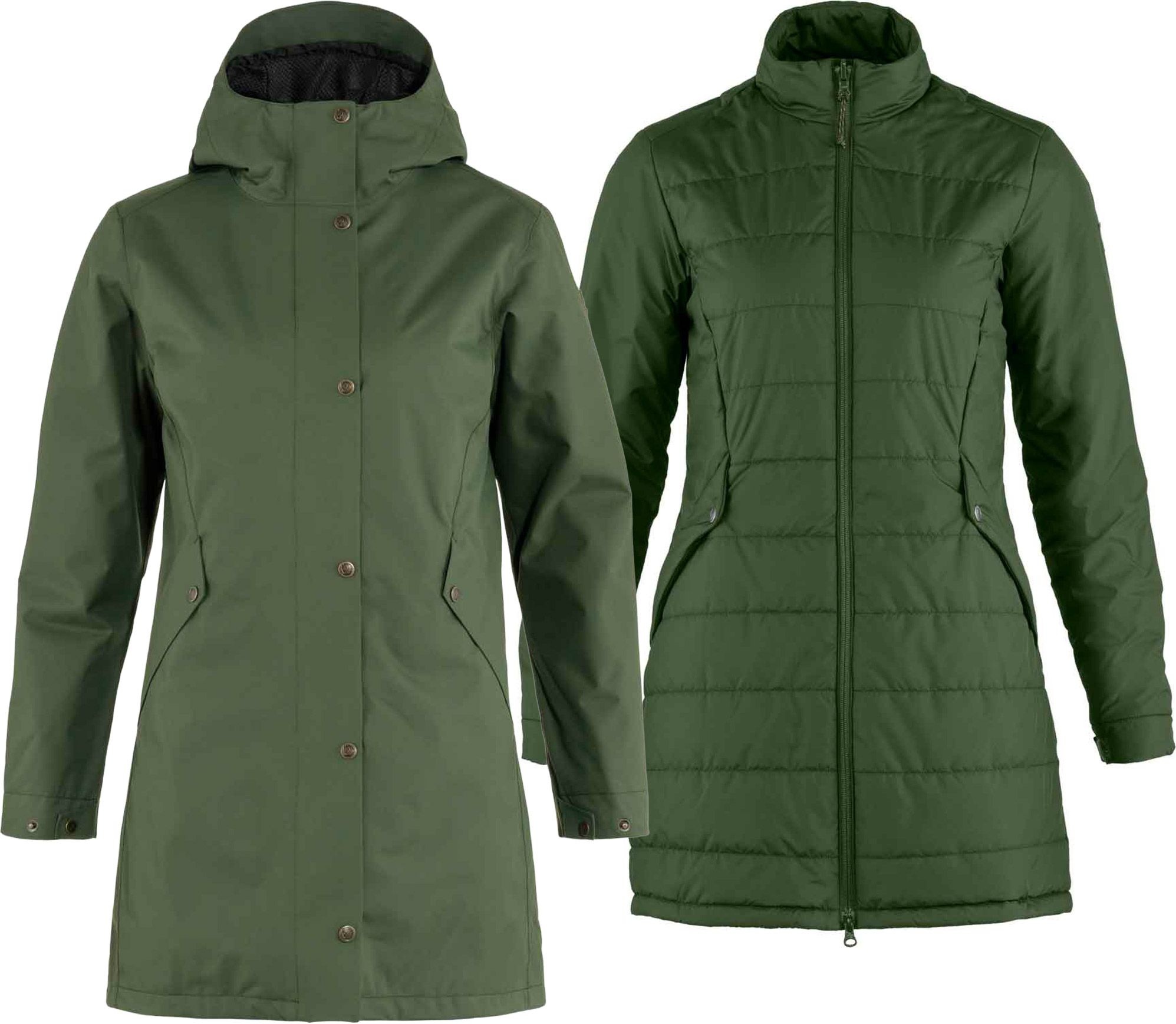 Visby 3 in 1 Jacket W Deep Forest – Image 5