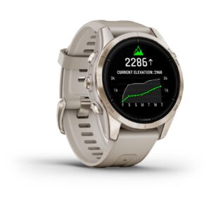 Epix Pro Gen2 Sapphire Edition 42mm, Titane, Light Gold / Beige