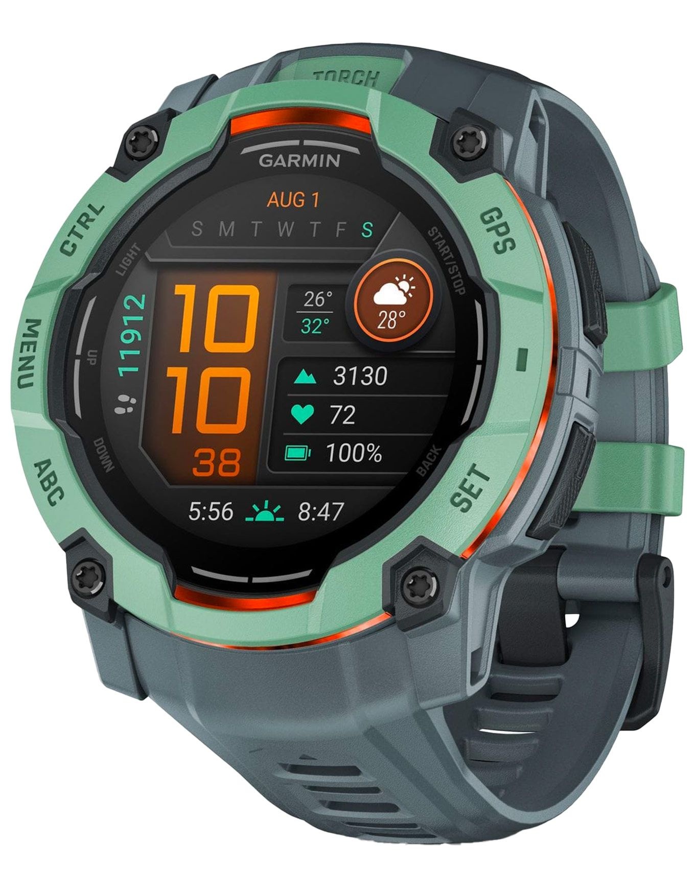 Instinct 3 Amoled 50 mm Water Green – Image 3