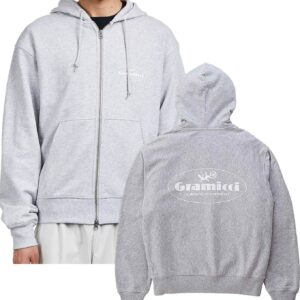 Climbing Equipment Zip Hooded Sweatshirt Heather Ash