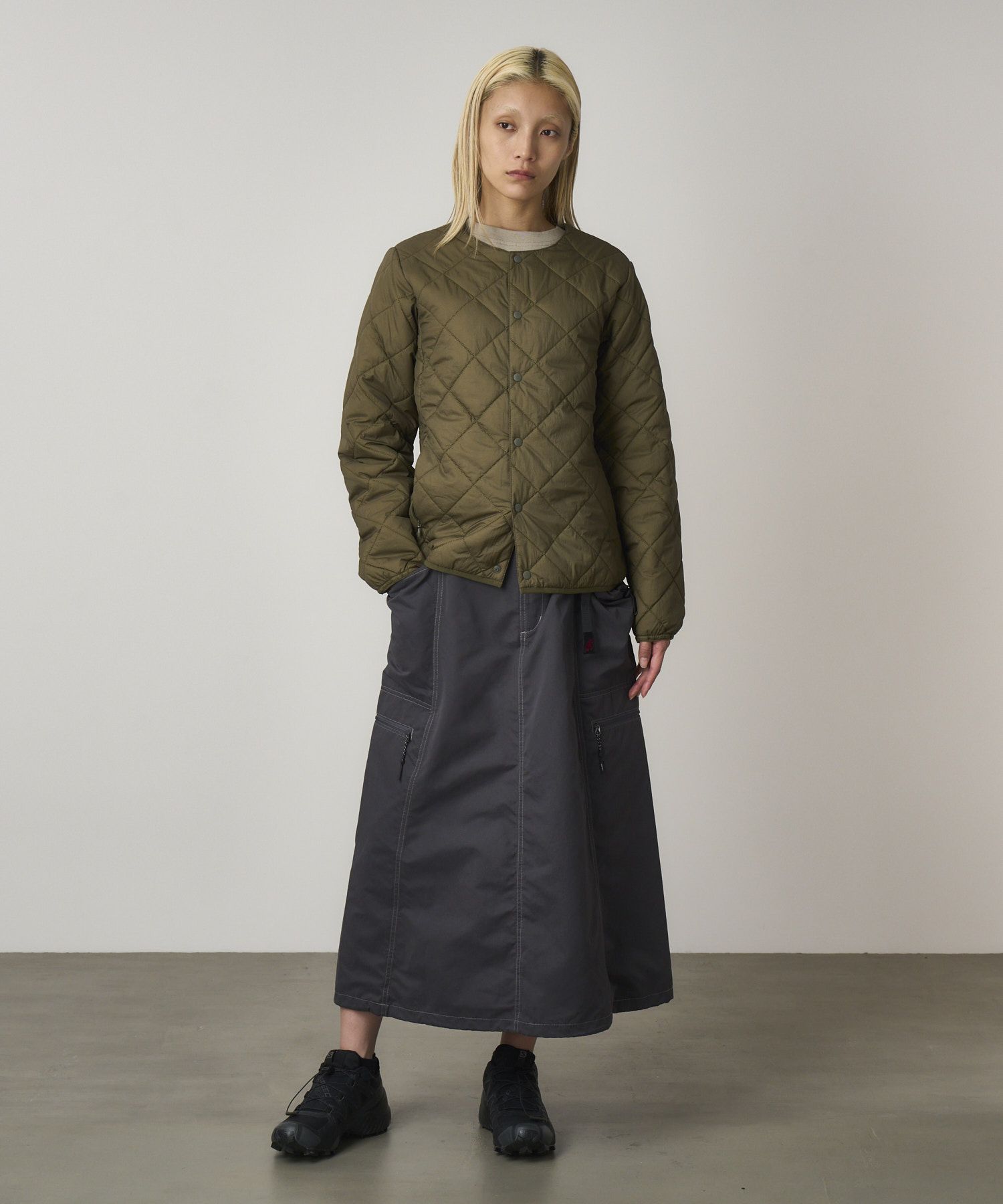 Thermal Insulation Quilted Jacket Deep Laurel – Image 5