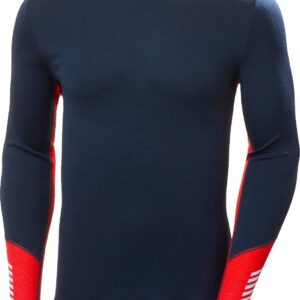 Lifa Merino Midweight Crew Navy