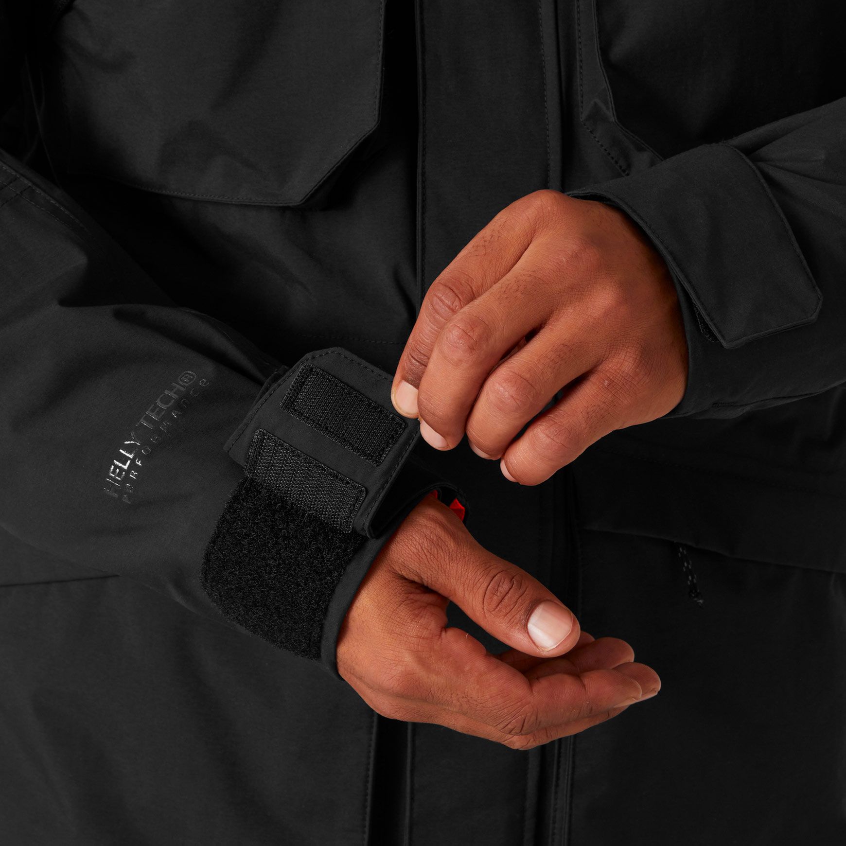ULLR D Heritage Long Jacket Black – Image 2
