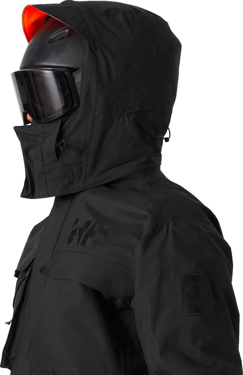 ULLR D Heritage Long Jacket Black – Image 7