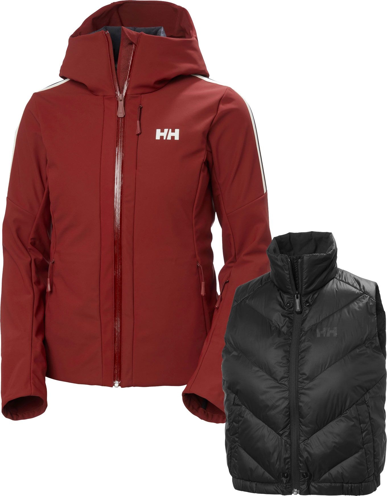 W Avanti 3In1 Softshell Jkt Mars Red – Image 3