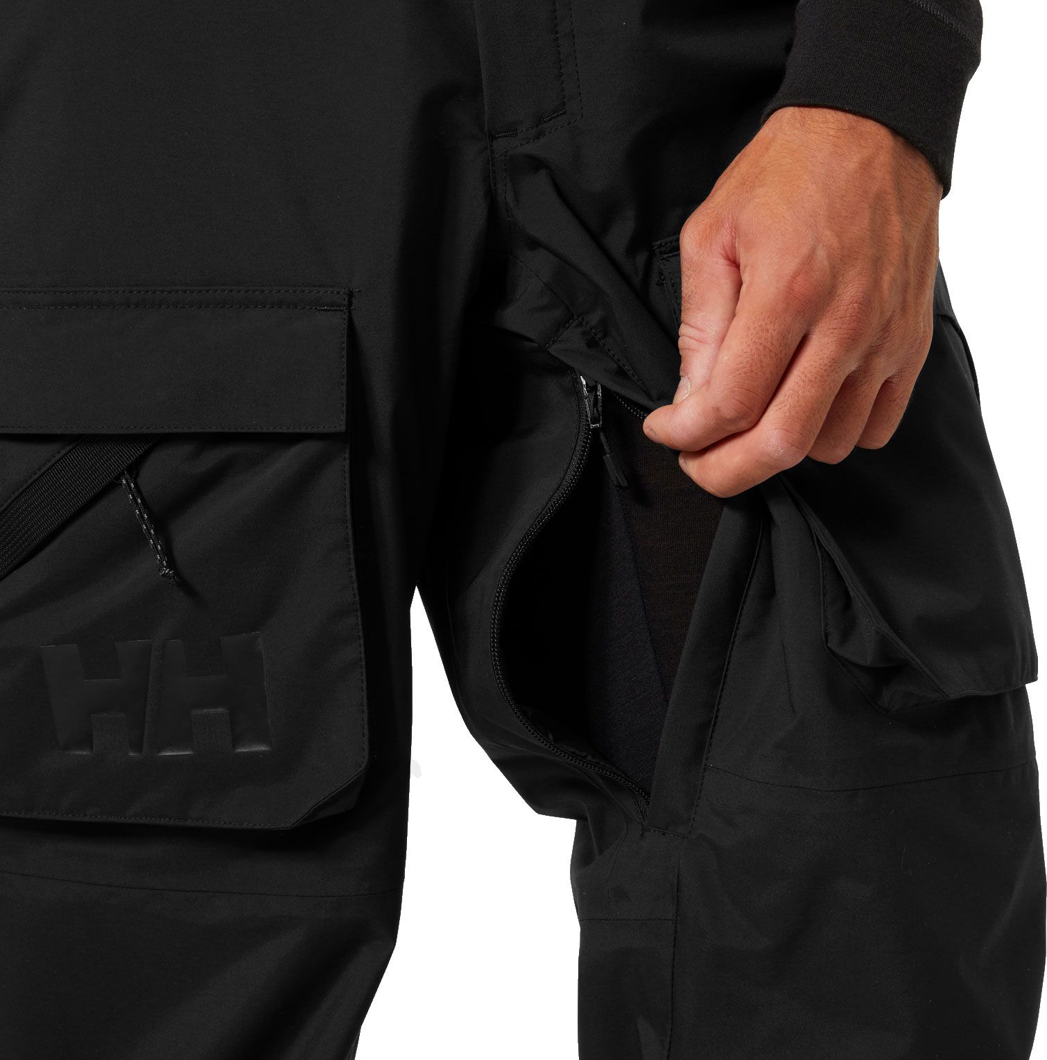 ULLR D Bib Shell Pant Black – Image 3