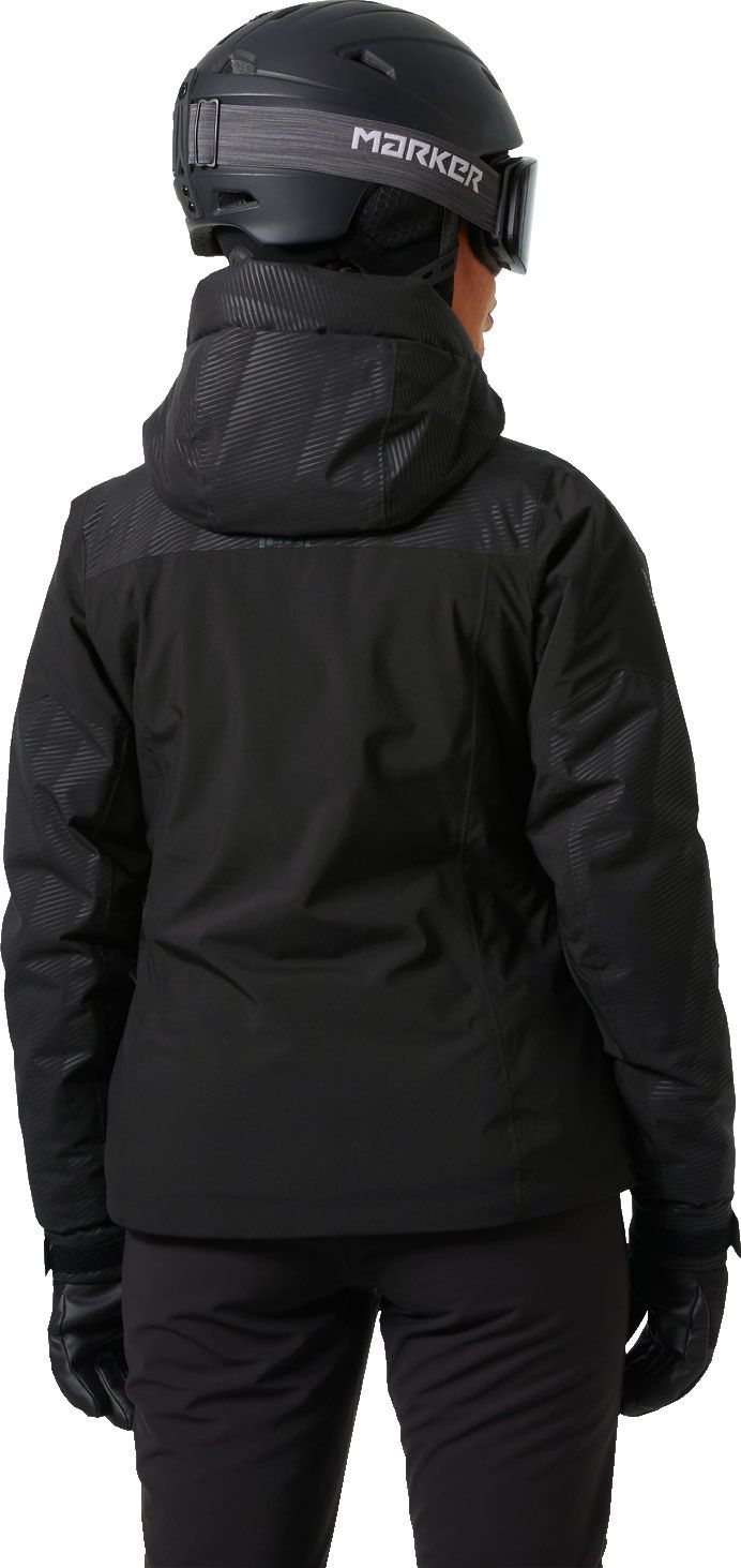 W Valdisere 3.0 Jacket Black Embossed Stripes – Image 5