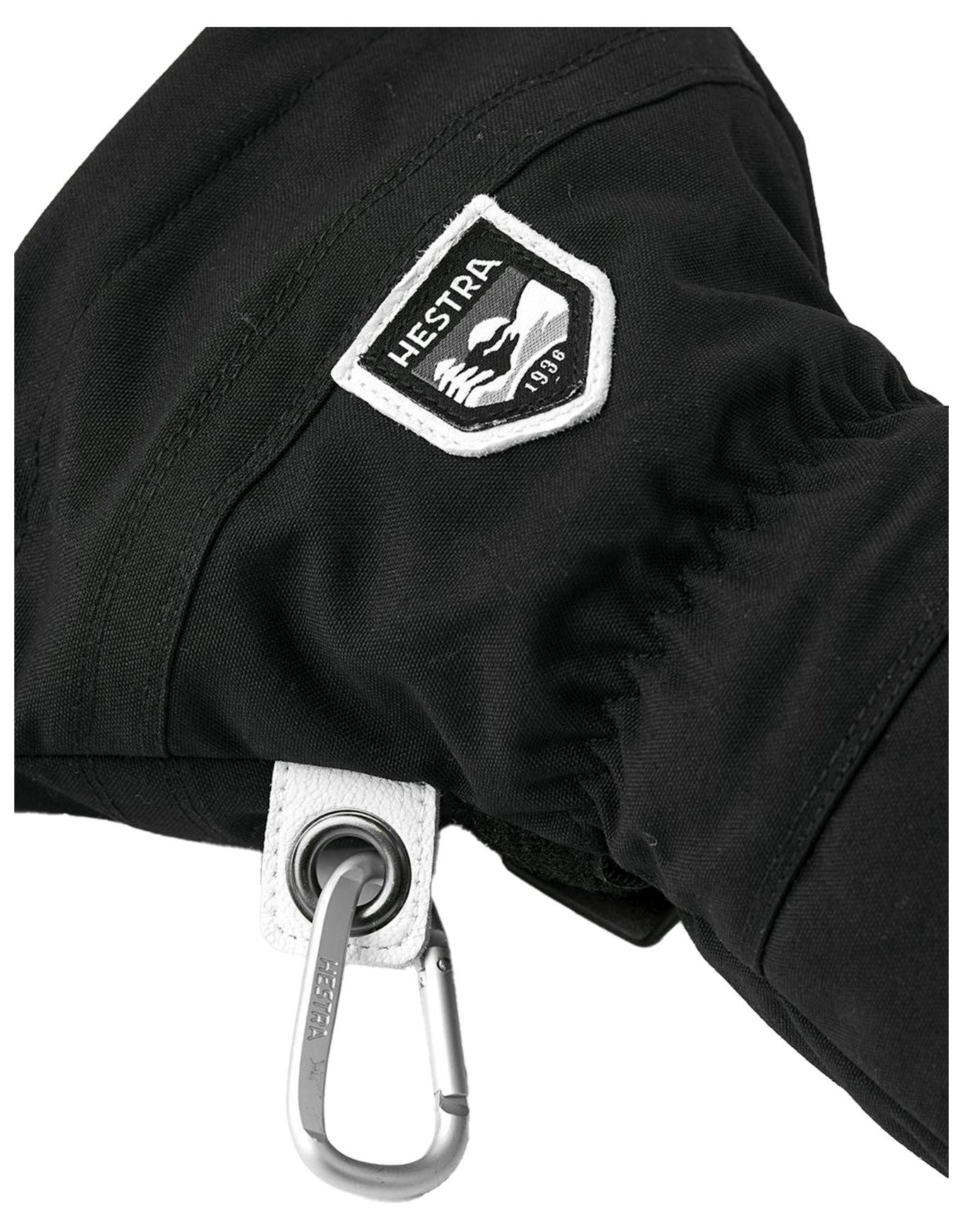 Army Leather Heli Ski Mitt Black – Image 2