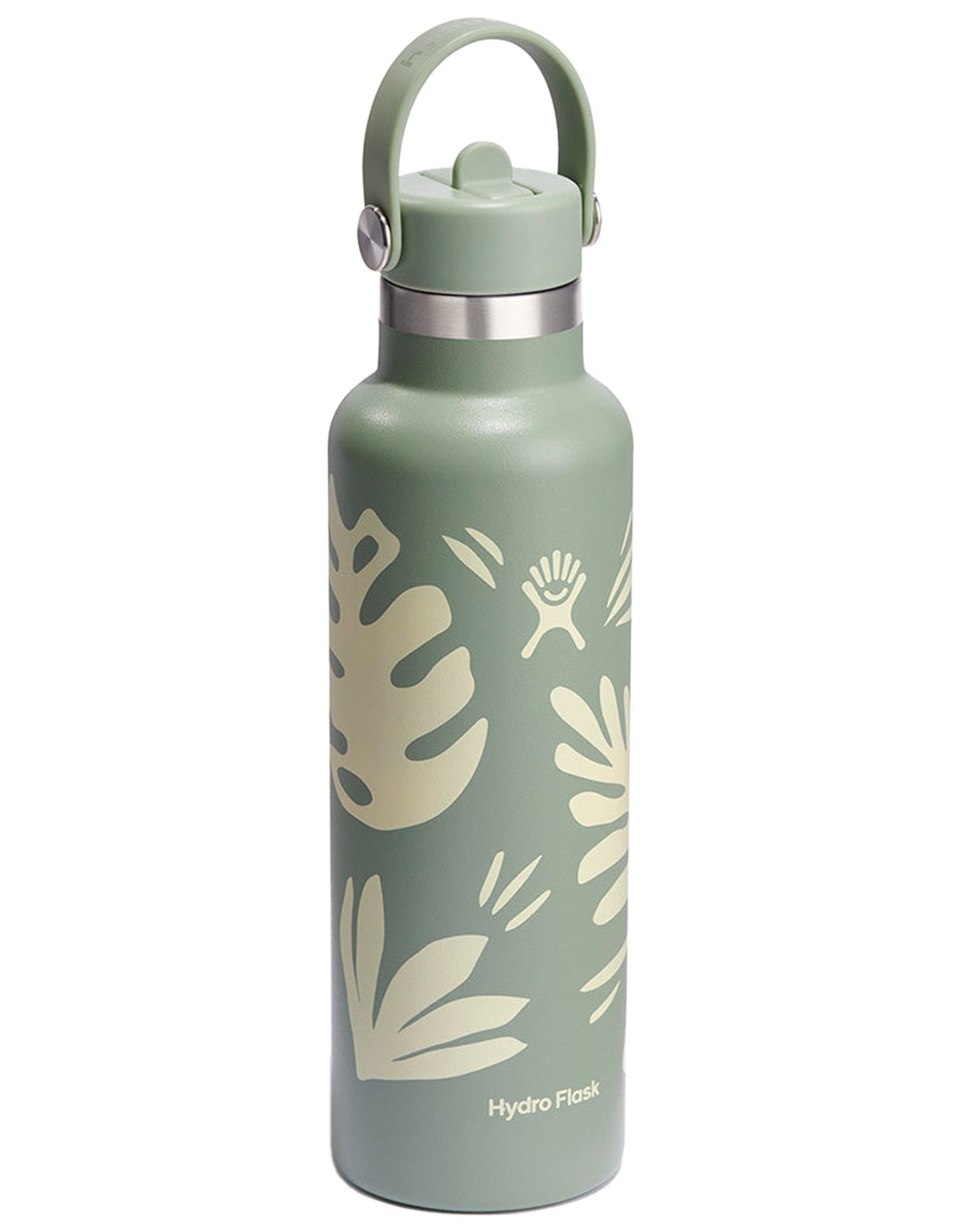 21 Oz Standard Flex Straw Cap Botanical Bliss Agave – Image 2