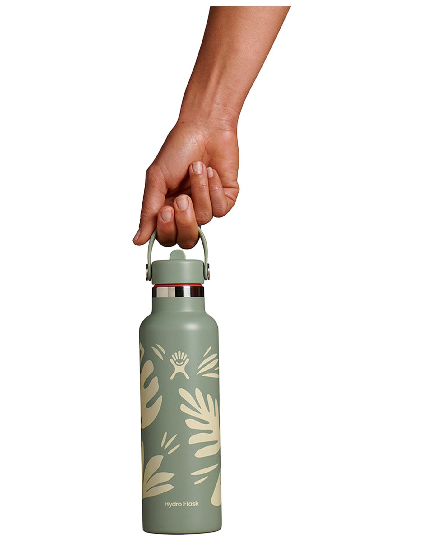 21 Oz Standard Flex Straw Cap Botanical Bliss Agave – Image 3