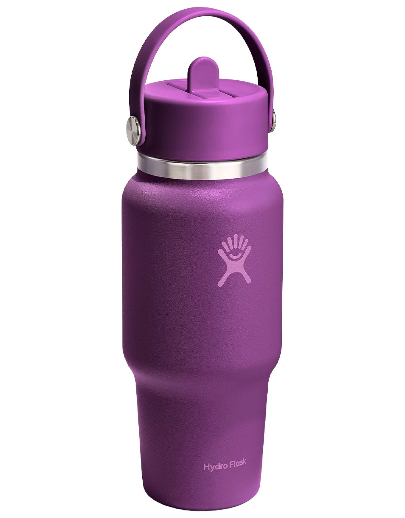 24 Oz Wide Flex Straw Travel Bottle Beachplum – Image 2