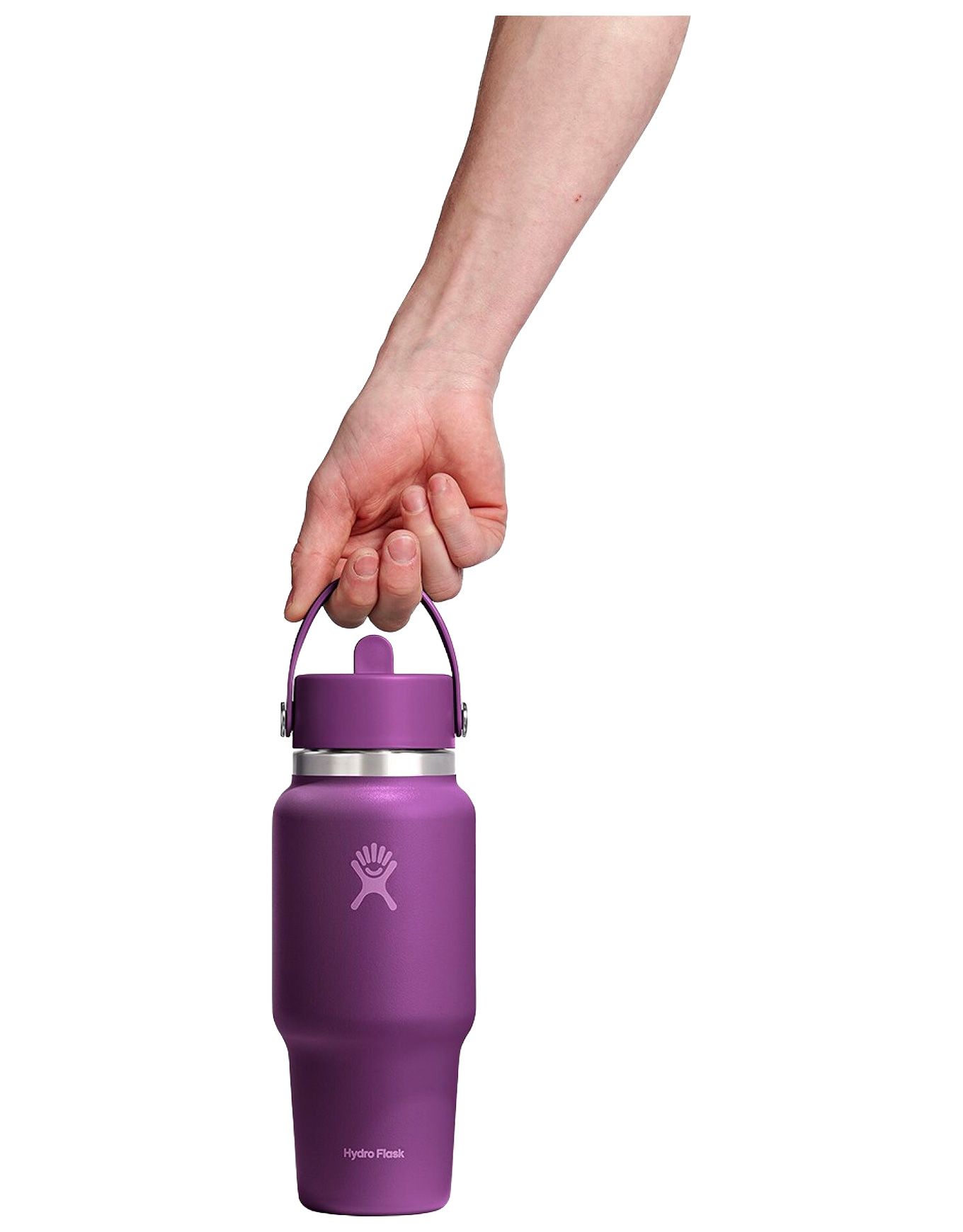 24 Oz Wide Flex Straw Travel Bottle Beachplum – Image 3