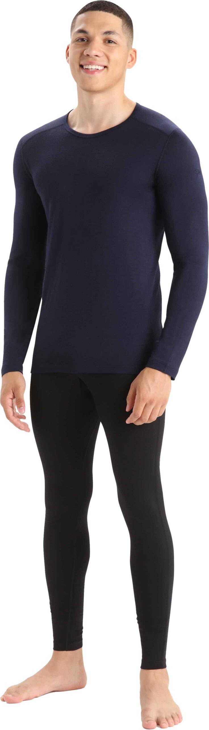 M Merino 200 Oasis LS Crewe Midnight Navy – Image 3