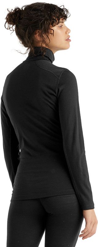 W Merino 200 Oasis LS Half Zip Black – Image 7