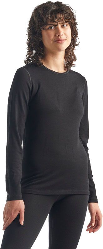 W Merino 260 Tech LS Crewe Black – Image 2
