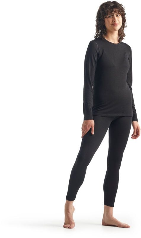 W Merino 260 Tech LS Crewe Black – Image 4