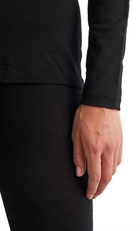 W Merino 260 Tech LS Crewe Black – Image 3