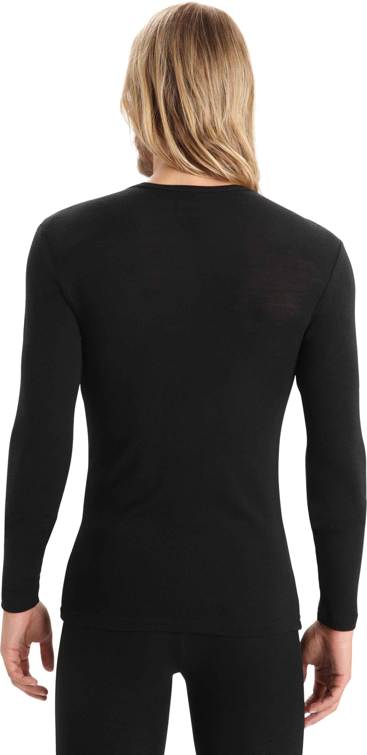 M Merino 175 Everyday LS Crewe Black – Image 4