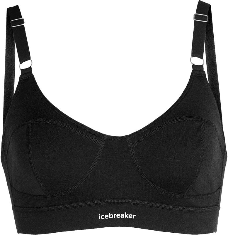 W Merino Queens Clasp Bra Black – Image 11