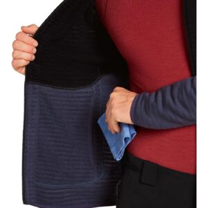 M Merino 400 RealFleece Descender LS Z Black/Graphite/Cb