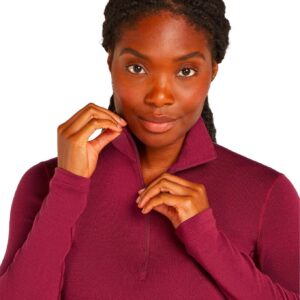 W Merino 260 Tech LS Half Zip Port