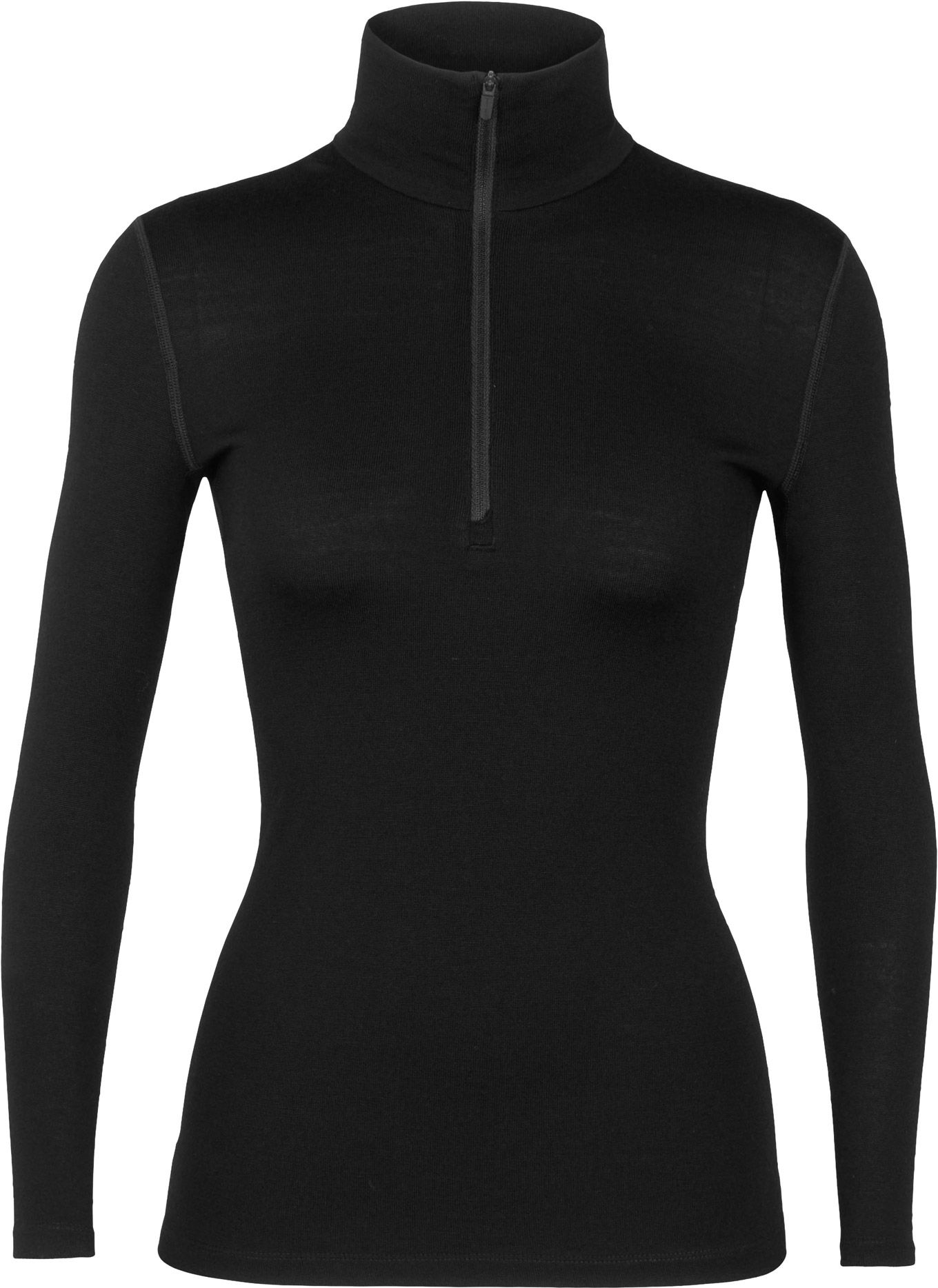 W Merino 260 Tech LS Half Zip Black – Image 5