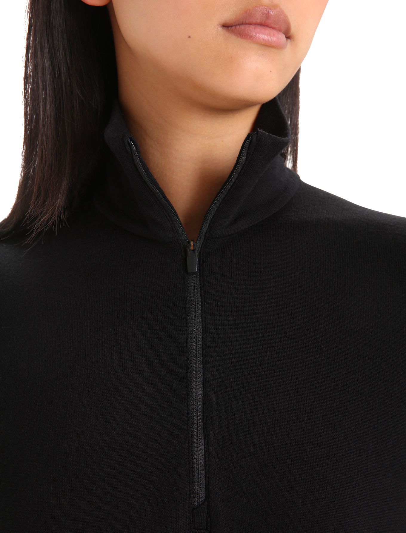 W Merino 260 Tech LS Half Zip Black – Image 3