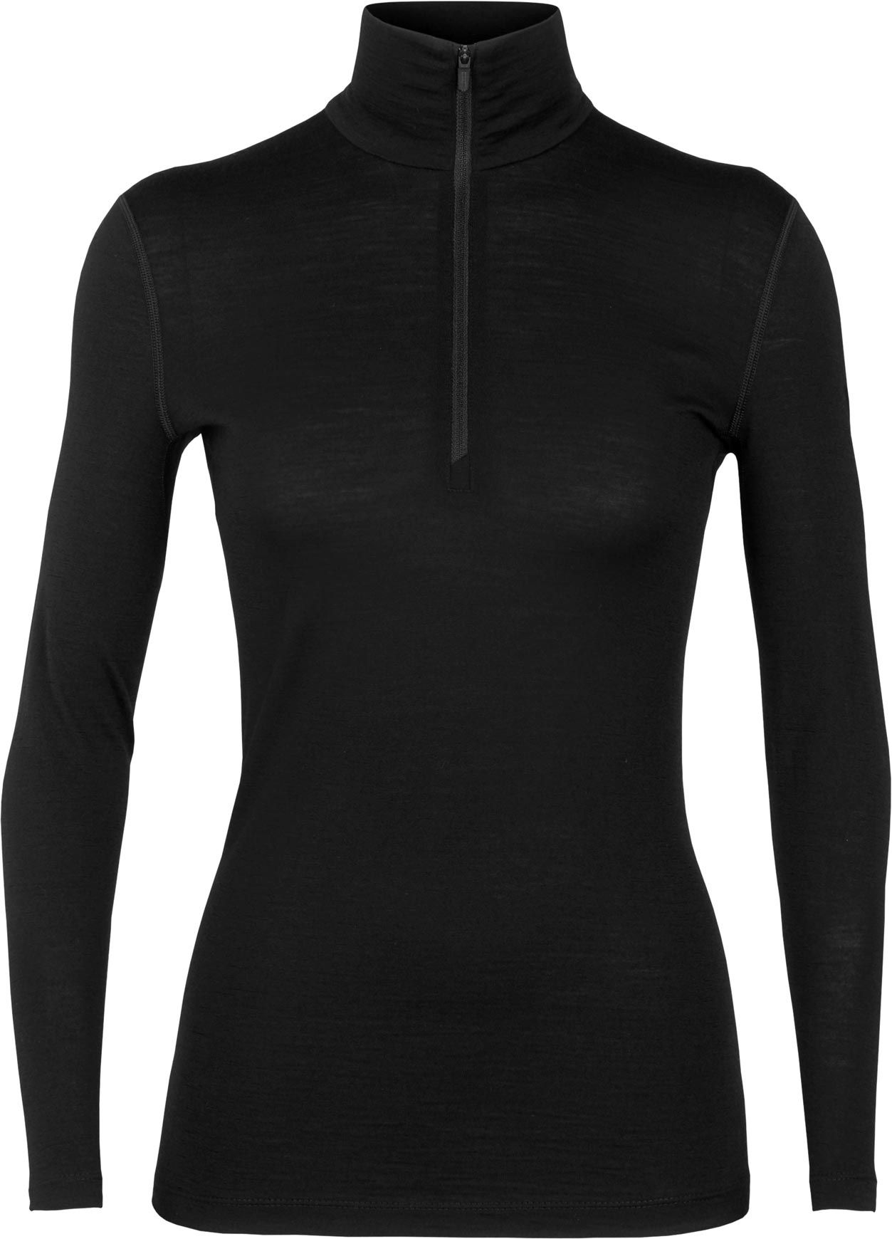 W Merino 200 Oasis LS Half Zip Black – Image 2