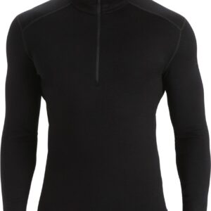 M Merino 260 Tech LS Half Zip Black